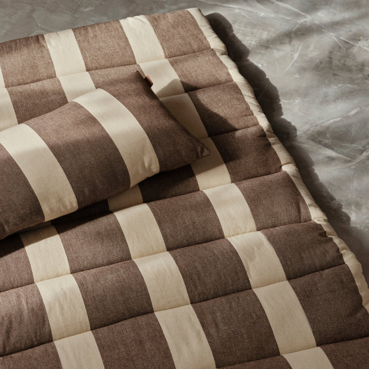 Strand Quilted Mattress - Carob Brown/Parchment