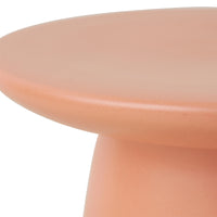 Thumbnail for Earthenware Side Table Peach Medium