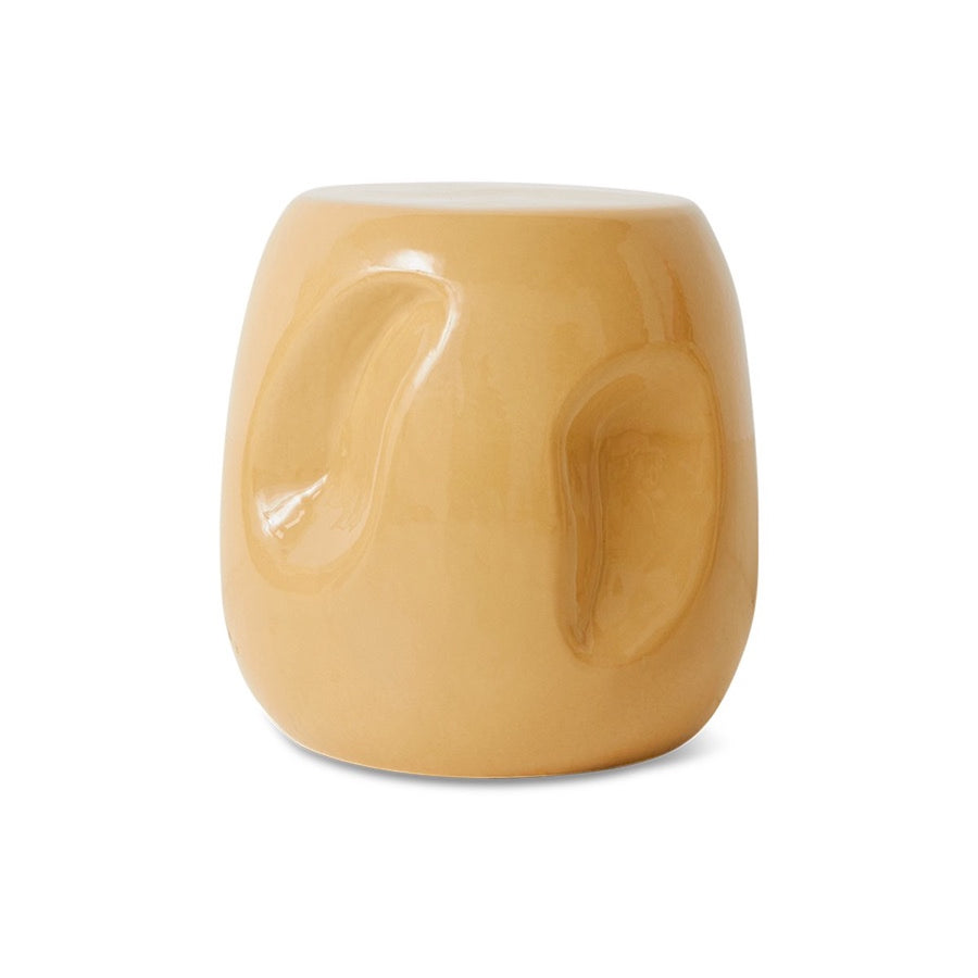 HKLIVING Currents Ceramic Side Table Sand
