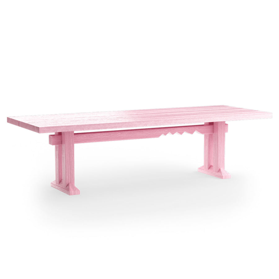Forma Dining Table, Very Pink 280cm