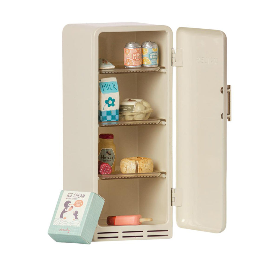 Miniature Fridge Off White