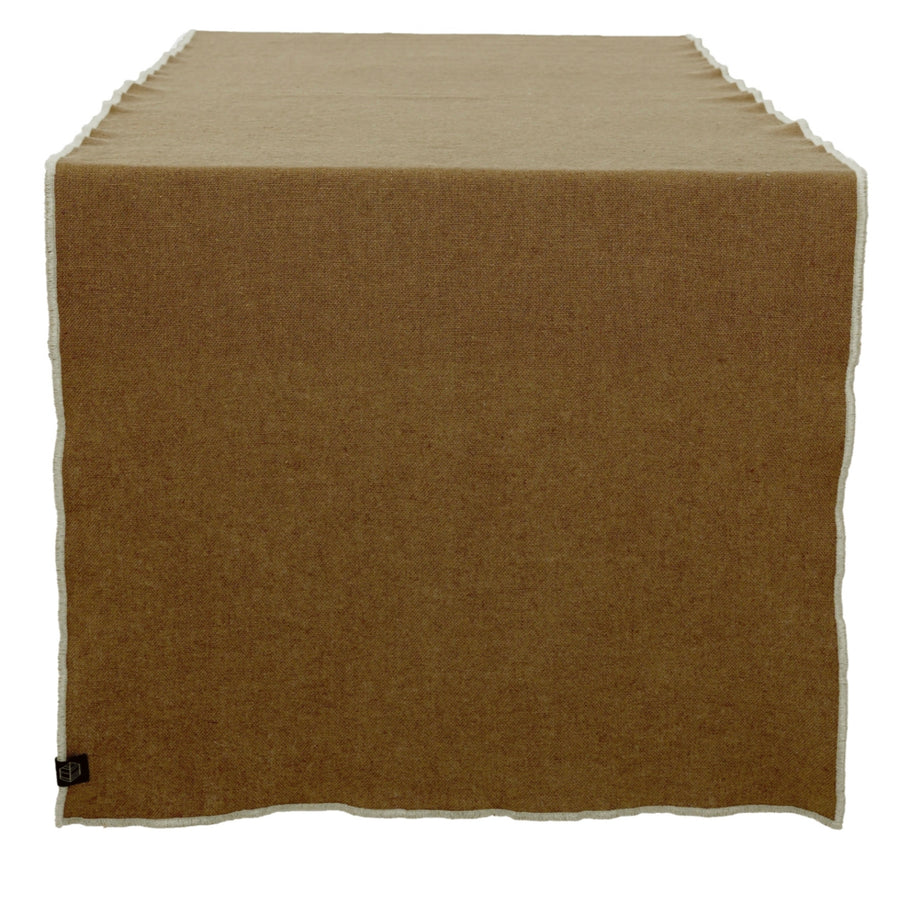 Table Runner Linen, Cotton CORTE - Gold  - 48X160cm