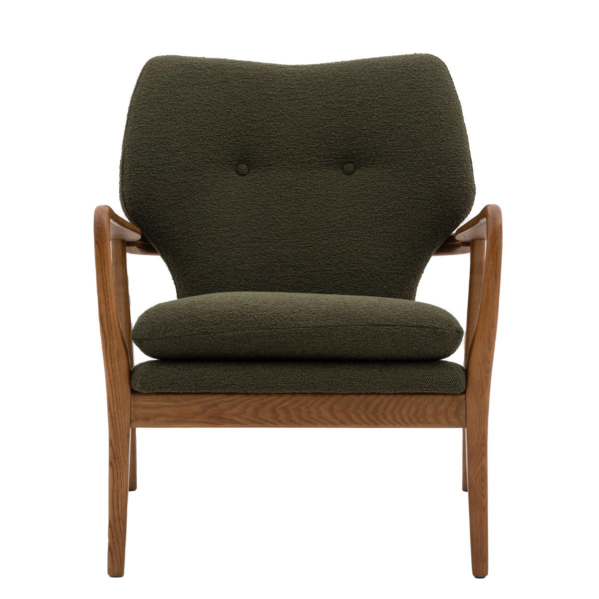 Jensen Armchair - Green Gallery Janson @ Folk Interiors