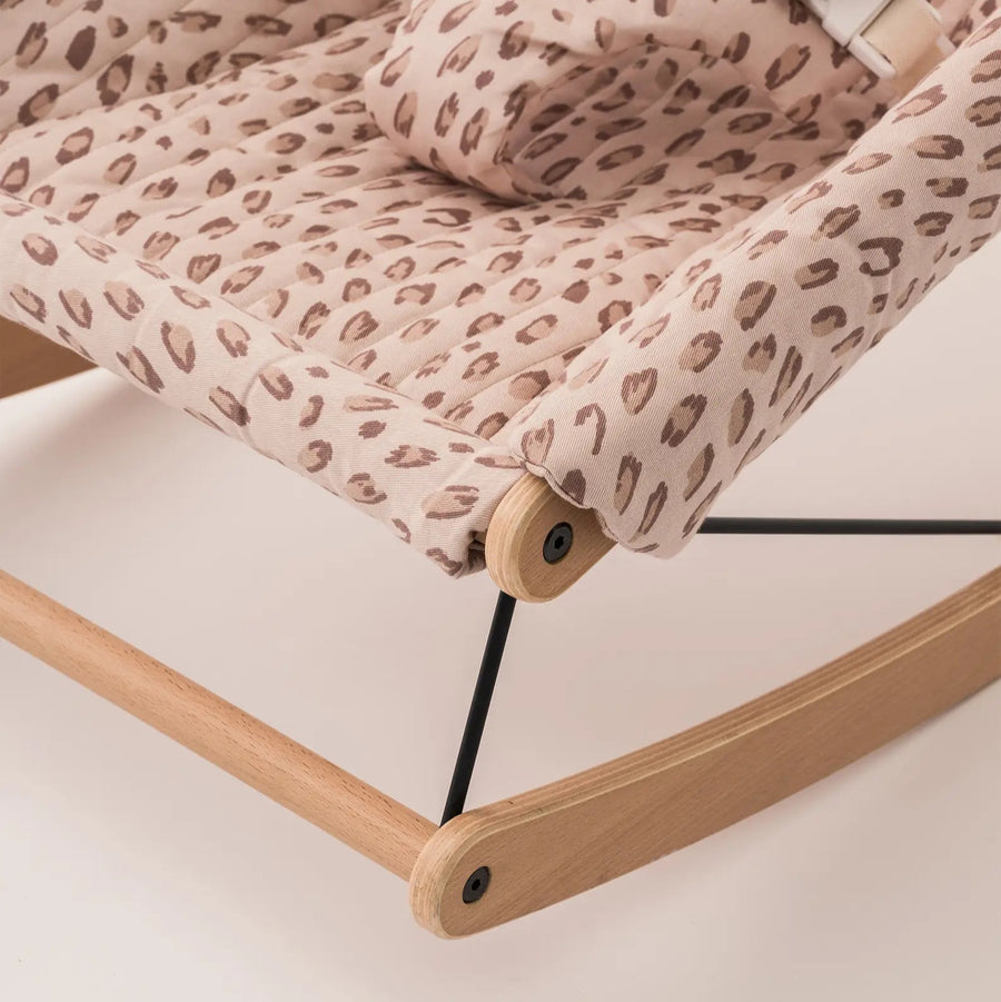 Growing Green Baby Bouncer - Leonie Latte