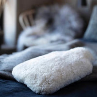 Thumbnail for Kerri Sheepskin Hot Water Bottle Cream
