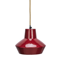 Thumbnail for Enamel Ceiling Lamp - Maroon