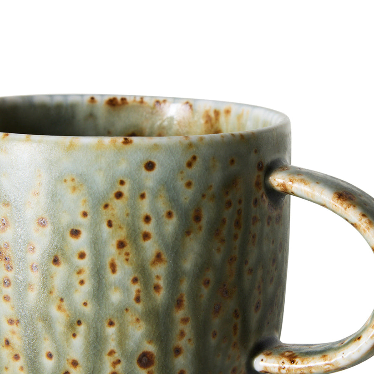Chef Ceramics: Mug Rustic Green