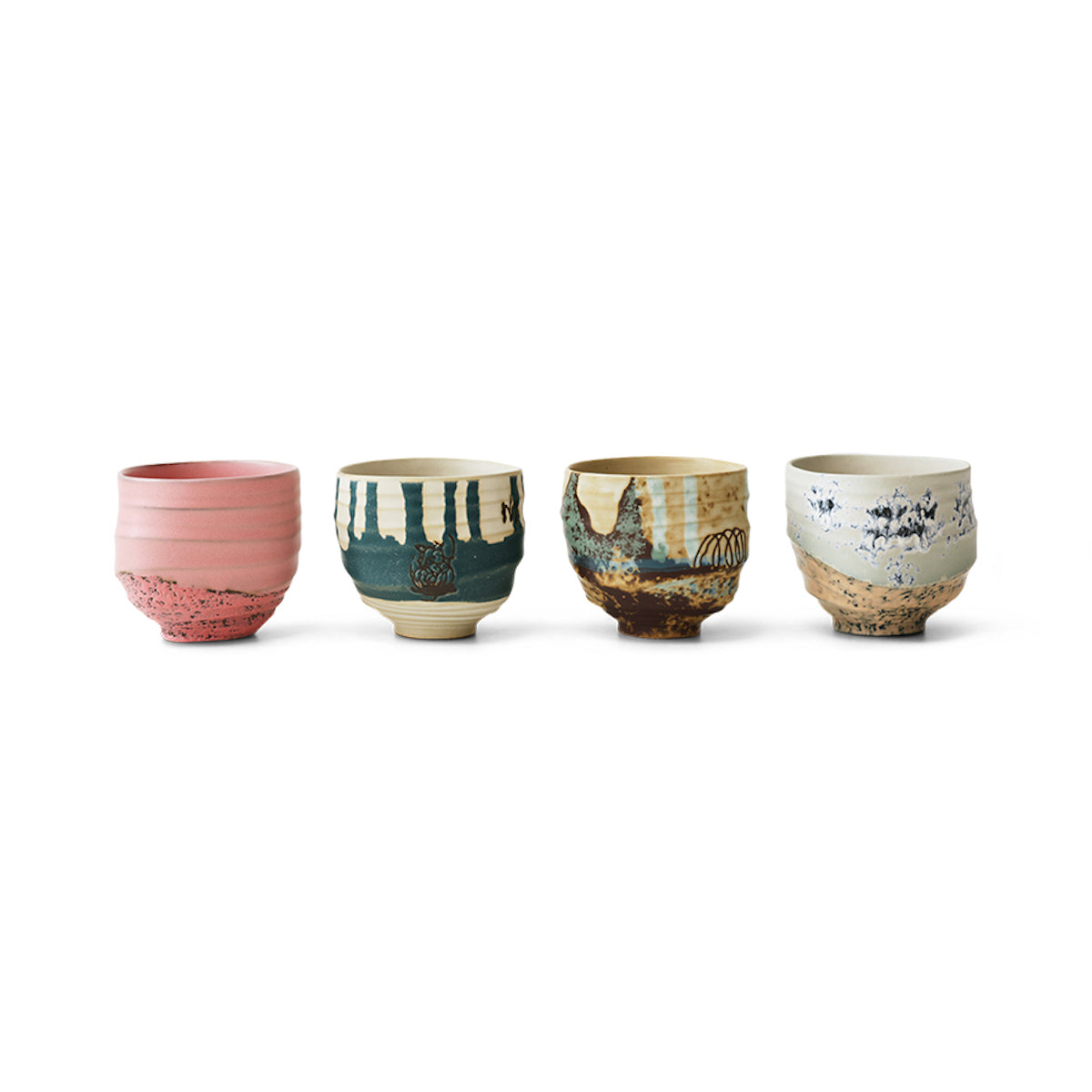 HKLIVING Artist Ceramics: Coffee Cups - KCT0020