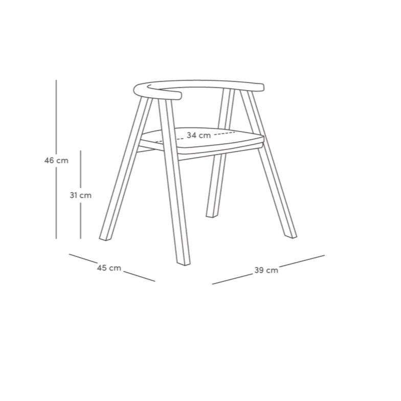 Growing Green Kids Chair 4 Colours