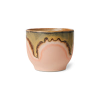 Thumbnail for HK Living 70s Ceramics: Café Cup Blossom KST0003