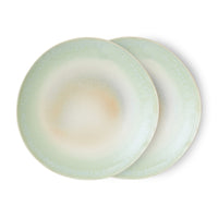 Thumbnail for HKLIVING 70s Ceramics Dinner Plates Palms KST0062