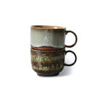 Thumbnail for 70s-ceramics-tea-cups-odyssey-set-of-2