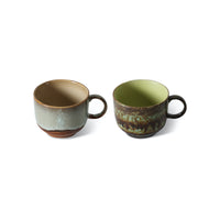 Thumbnail for 70s-ceramics-tea-cups-odyssey-set-of-2