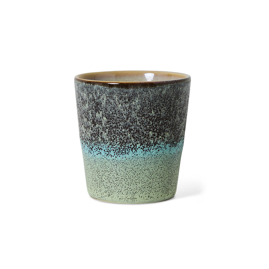 HKLIVING 70s Ceramics: Coffee Mug Thicket KST0116