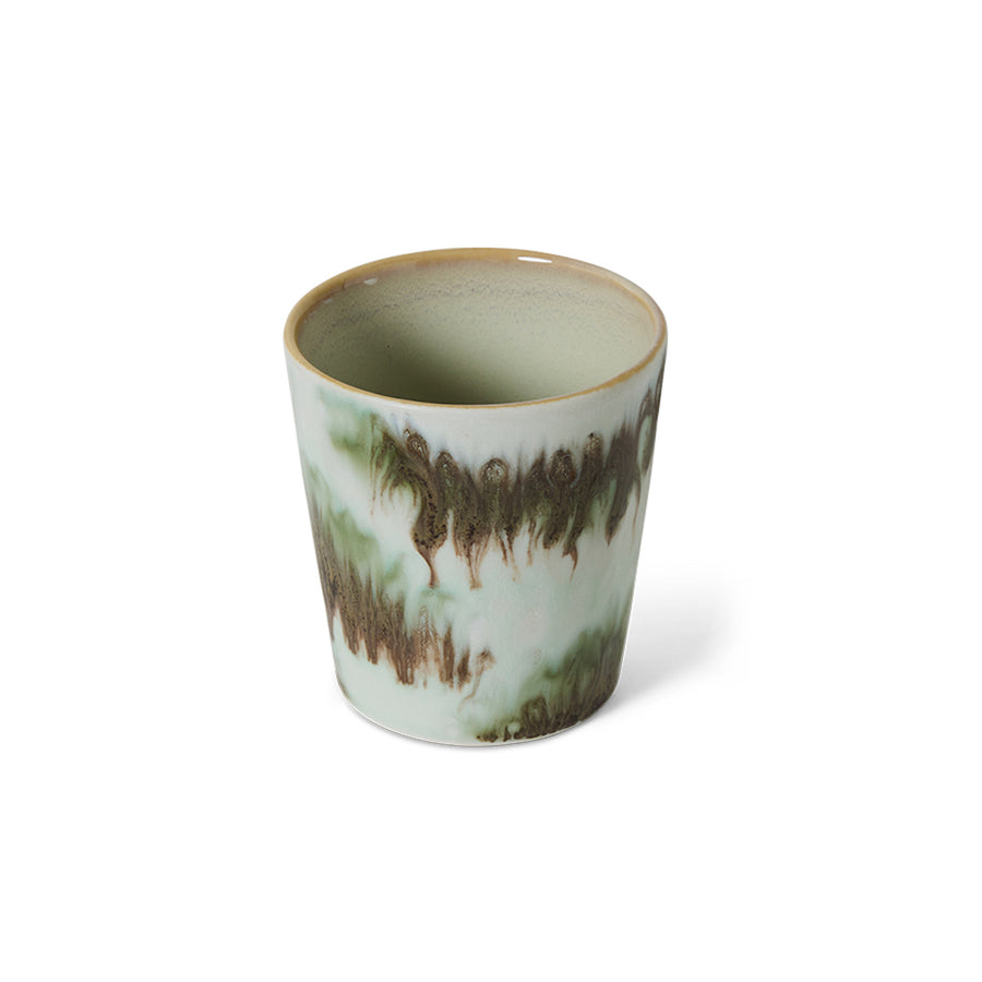 HKLIVING 70s Ceramics: Coffee Mug Tide KST0118