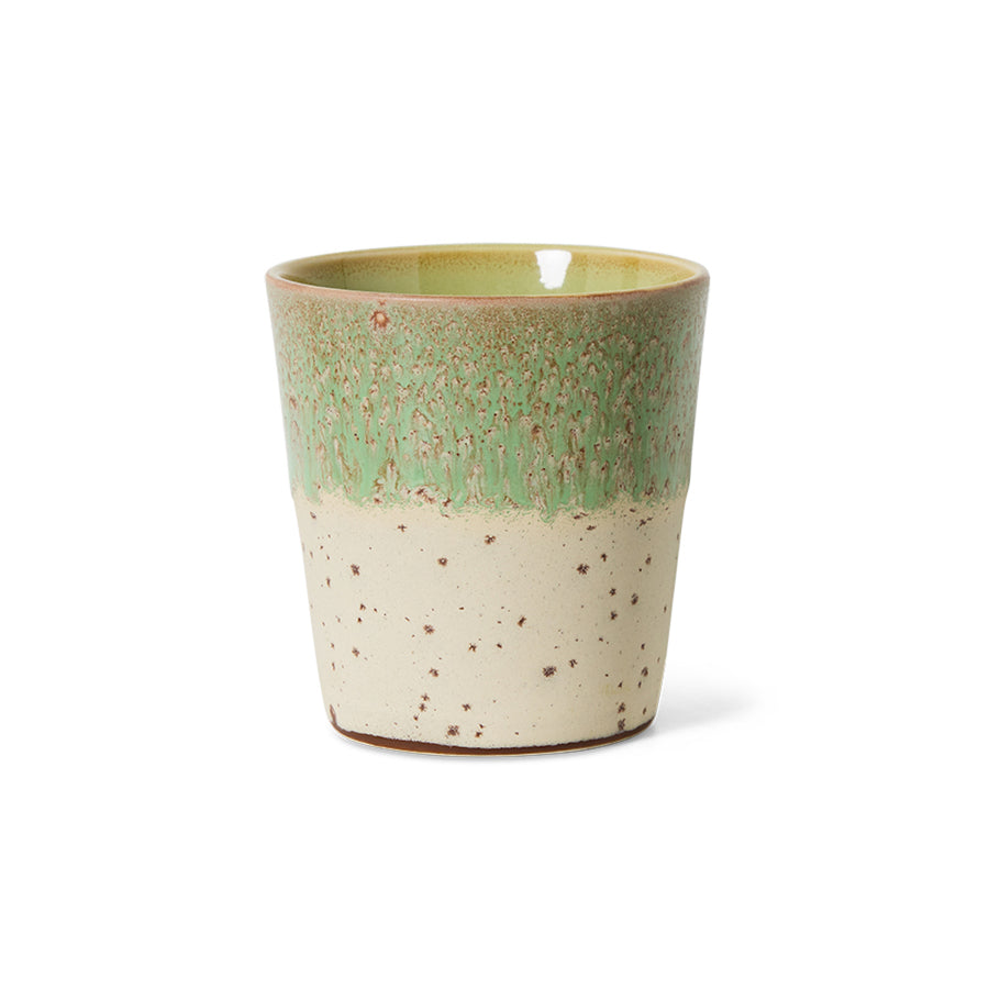 HKLIVING 70s Ceramics: Coffee Mug Slush KST0124