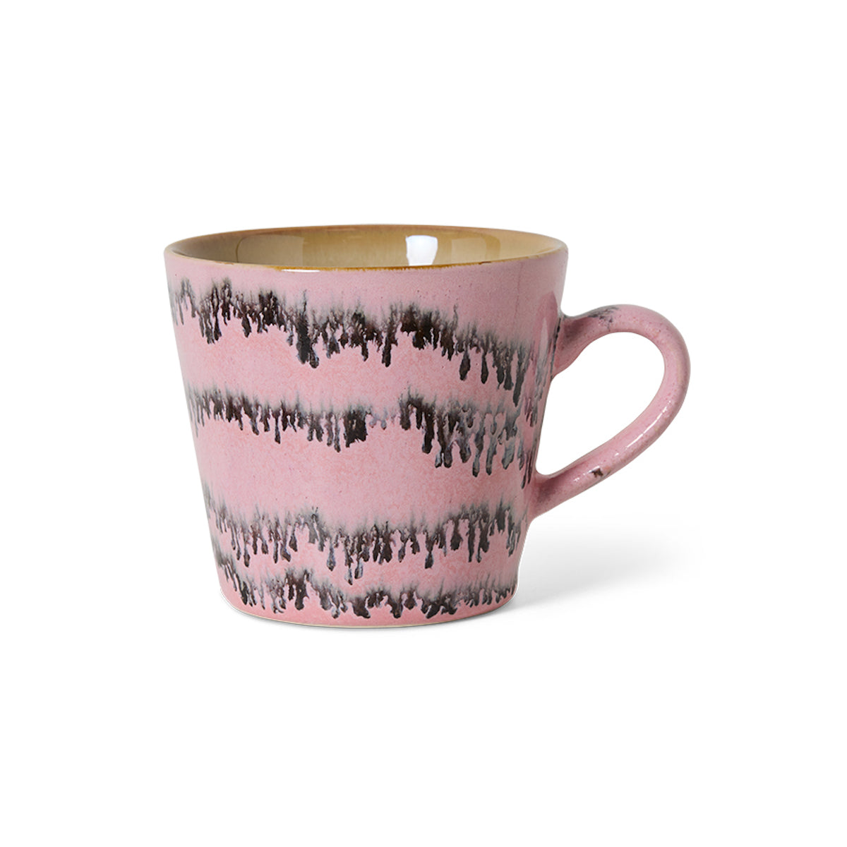 HKLIVING 70s Ceramics: Cappuccino Mug Bubble KST0132