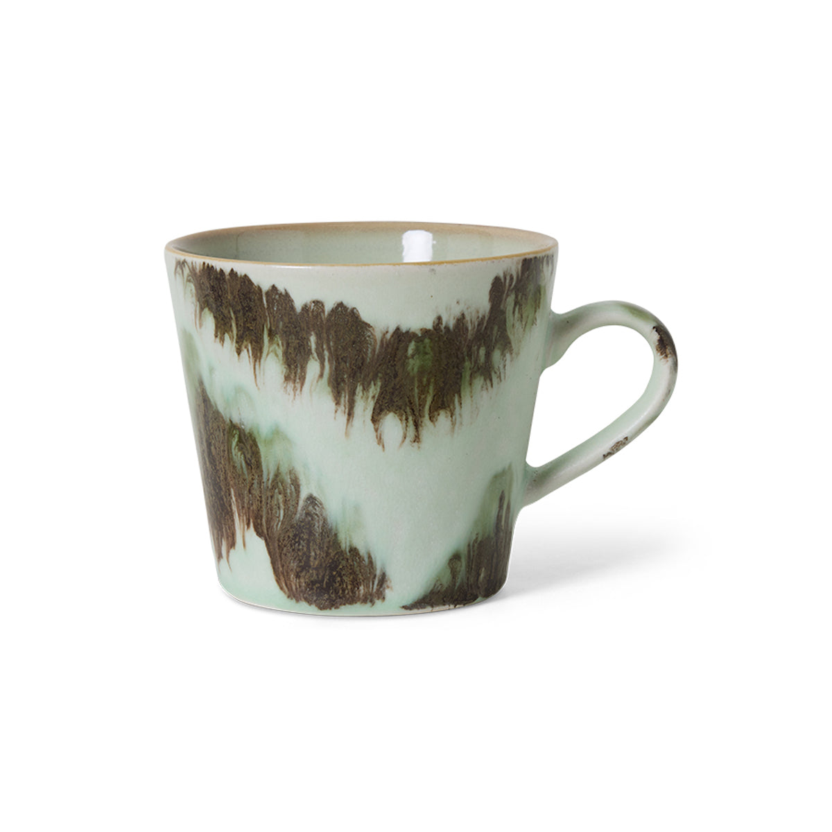 HKLIVING 70s Ceramics: Cappuccino Mug Tide KST0135