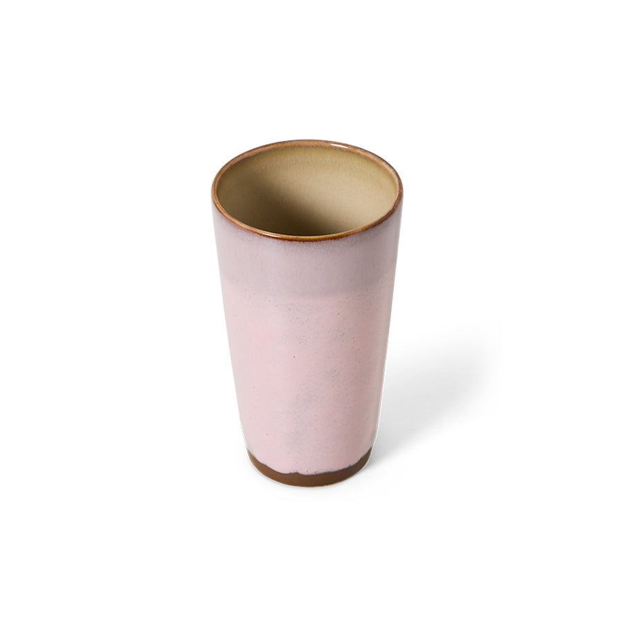 HKLiving Ceramics: Latte Mugs Veil KST0148