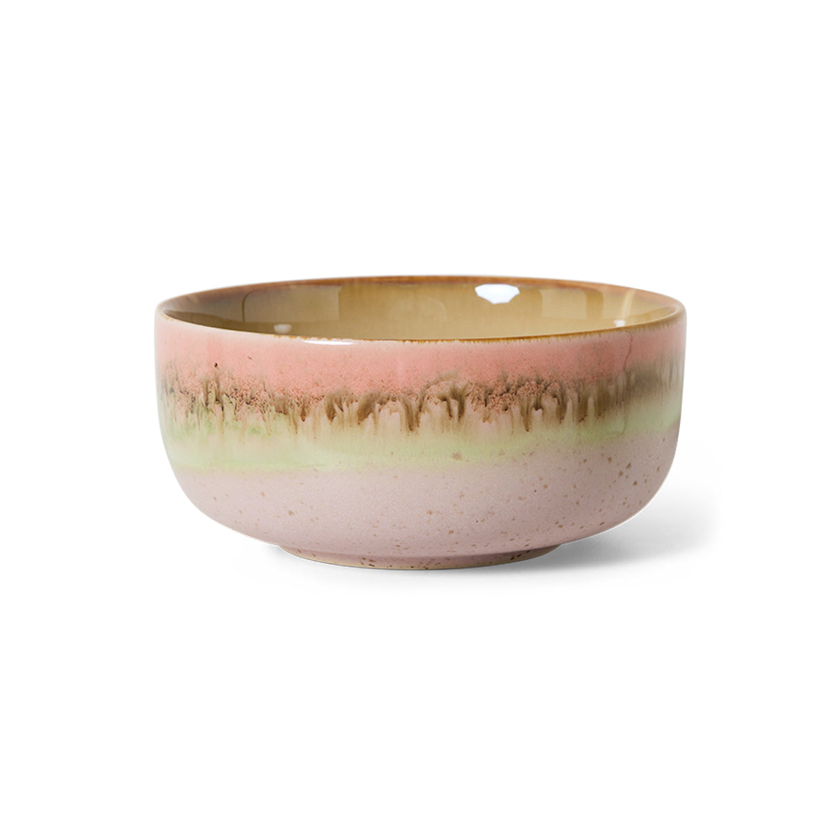 HKLiving 70s Ceramics: Dessert Bowl Glaze KST0165