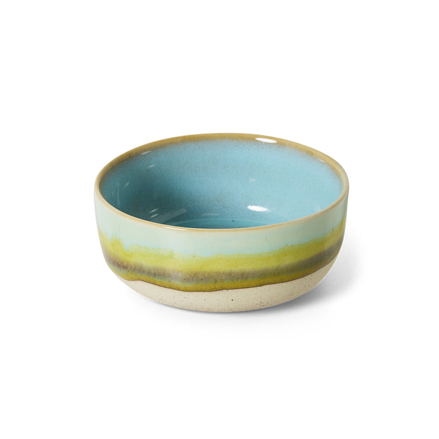 70s Ceramics: Dessert Bowl Glint