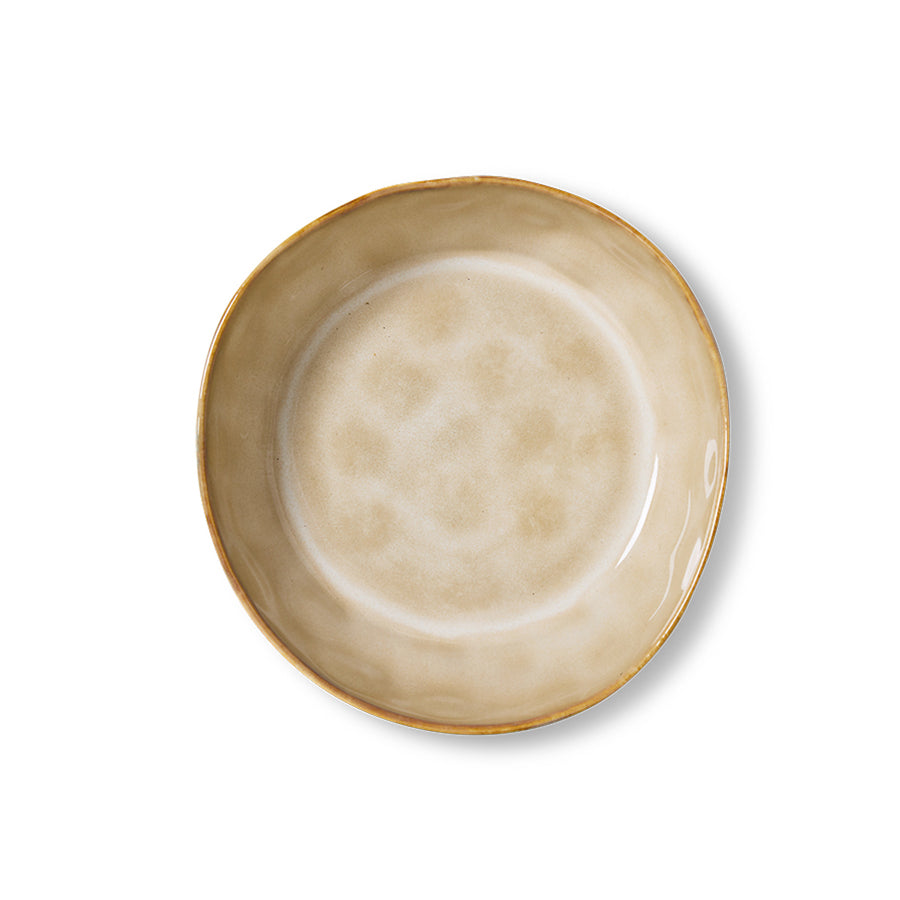 70s Ceramics: Pasta Bowls Patina, Set of 2