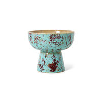 Thumbnail for HKLiving 70s Ceramics: Tapas Bowl On Base Patina, S KST0182