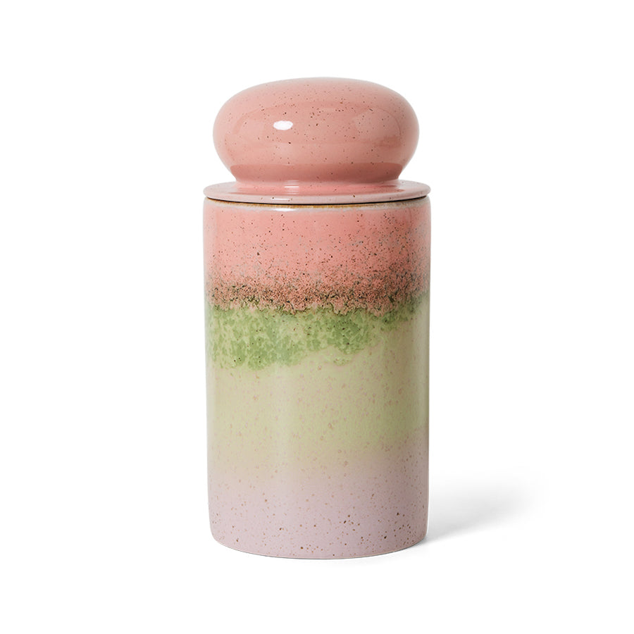 HKLiving 70s Ceramics: Storage Jar: Glaze KST0193