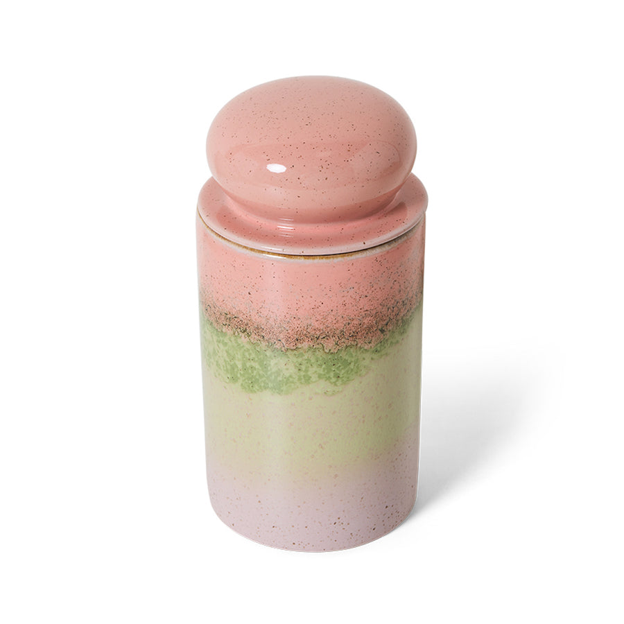 HKLiving 70s Ceramics: Storage Jar: Glaze KST0193