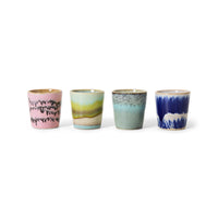 Thumbnail for HKLiving 70s Ceramics: Egg Cups Vibrance, Set of 4 KST0194