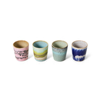 Thumbnail for HKLiving 70s Ceramics: Egg Cups Vibrance, Set of 4 KST0194