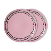 Thumbnail for HKLiving  70s ceramics Dinner Plates Bubble (Set of 2)