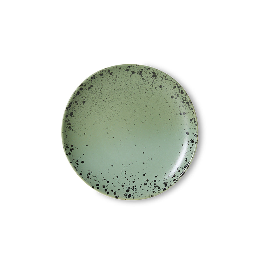 Pre-order 70's Ceramics Dessert Plate Fleck, Set of 2