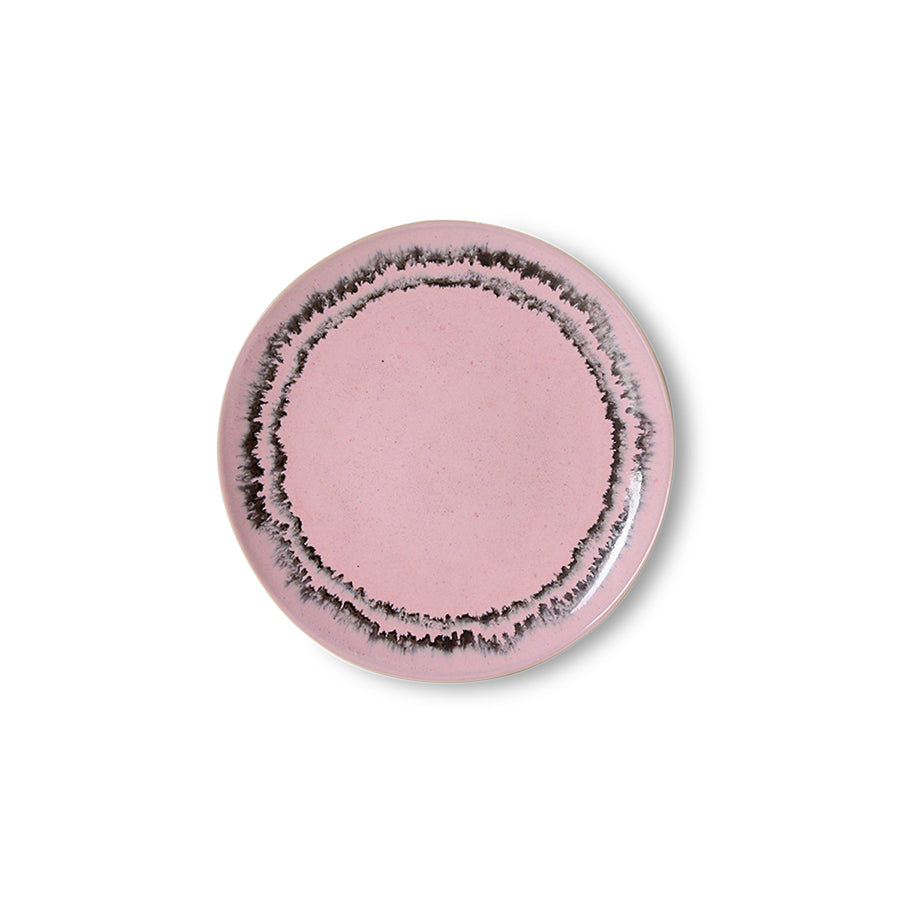 Pre-order 70's Ceramics Dessert Plate Bubble Set of 2