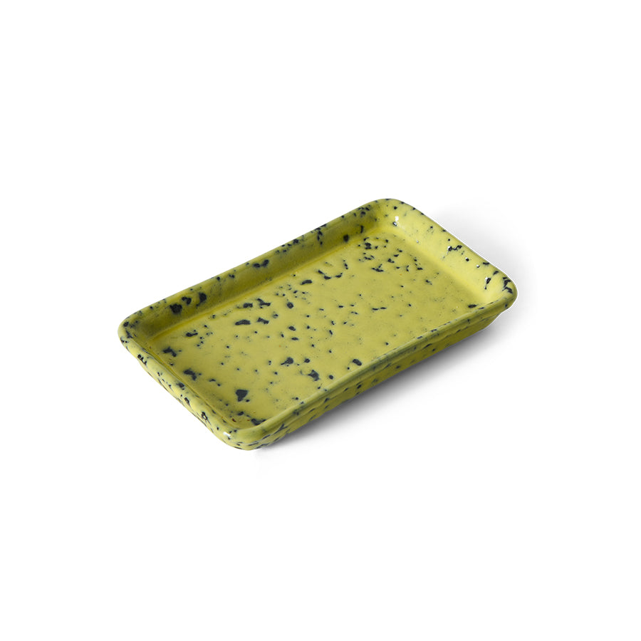 70s Ceramics: Small Dish Corn