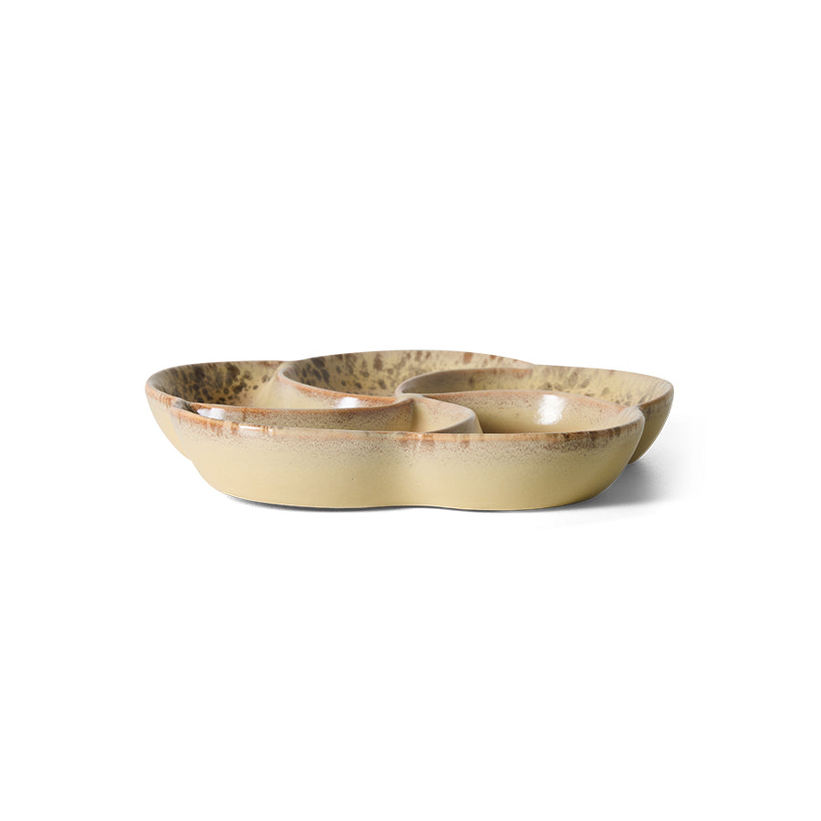 70s Ceramics: Snack Tray Grit
