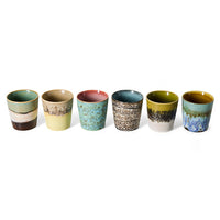 Thumbnail for Pre-order 70s Ceramics: Coffee Mugs Indulgence, Set of 6 NOVEMBER