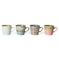 Thumbnail for Pre-order 70s Ceramics: Cappuccino Mugs Me-Time, Set of 4