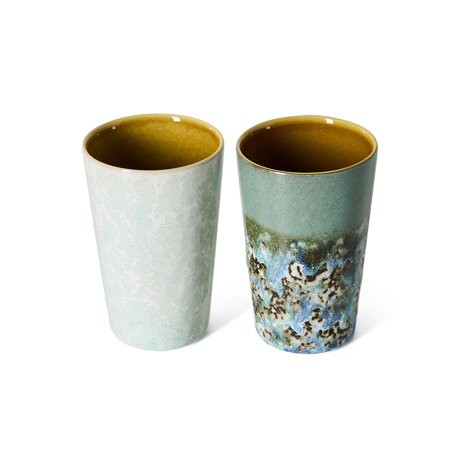 Pre-order 70s Ceramics: Tea Mugs Pond, Set of 2