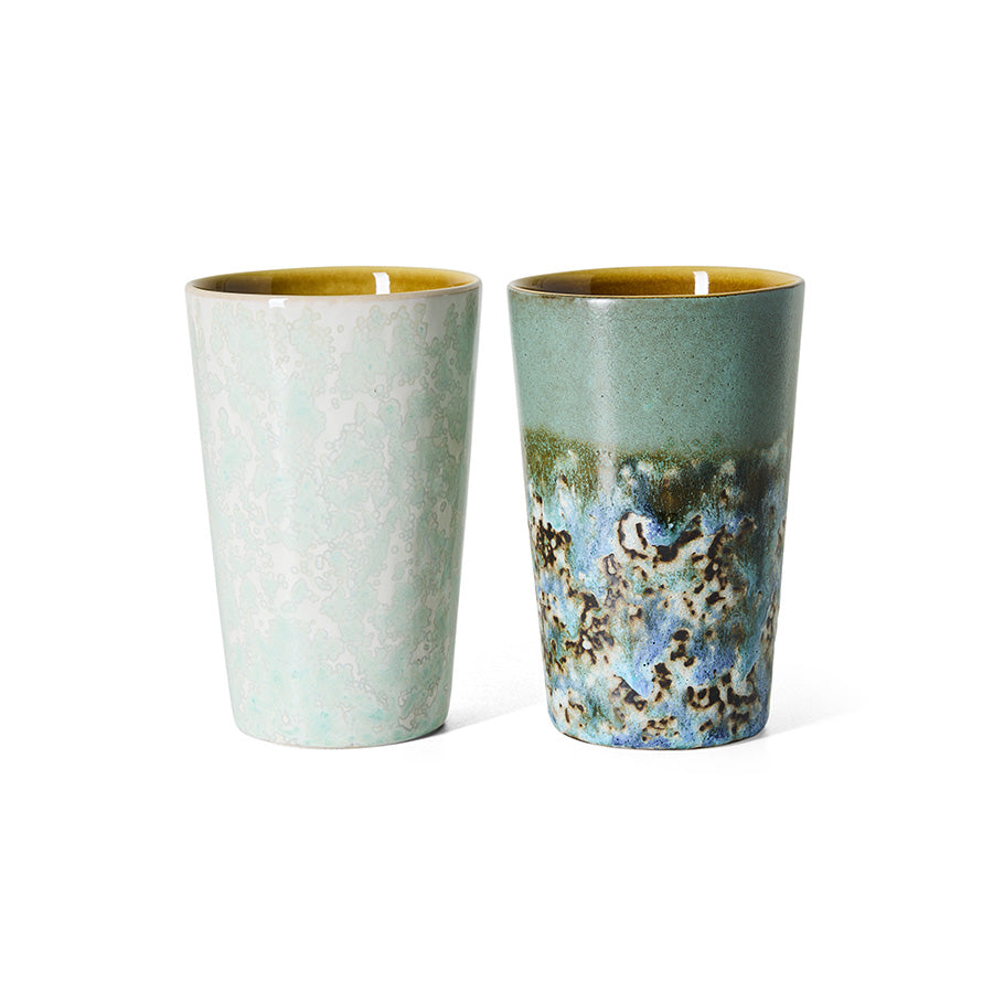 Pre-order 70s Ceramics: Tea Mugs Pond, Set of 2