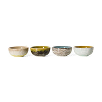 Thumbnail for Pre-order 70s Ceramics: XS Bowls Caramelized, Set of 4