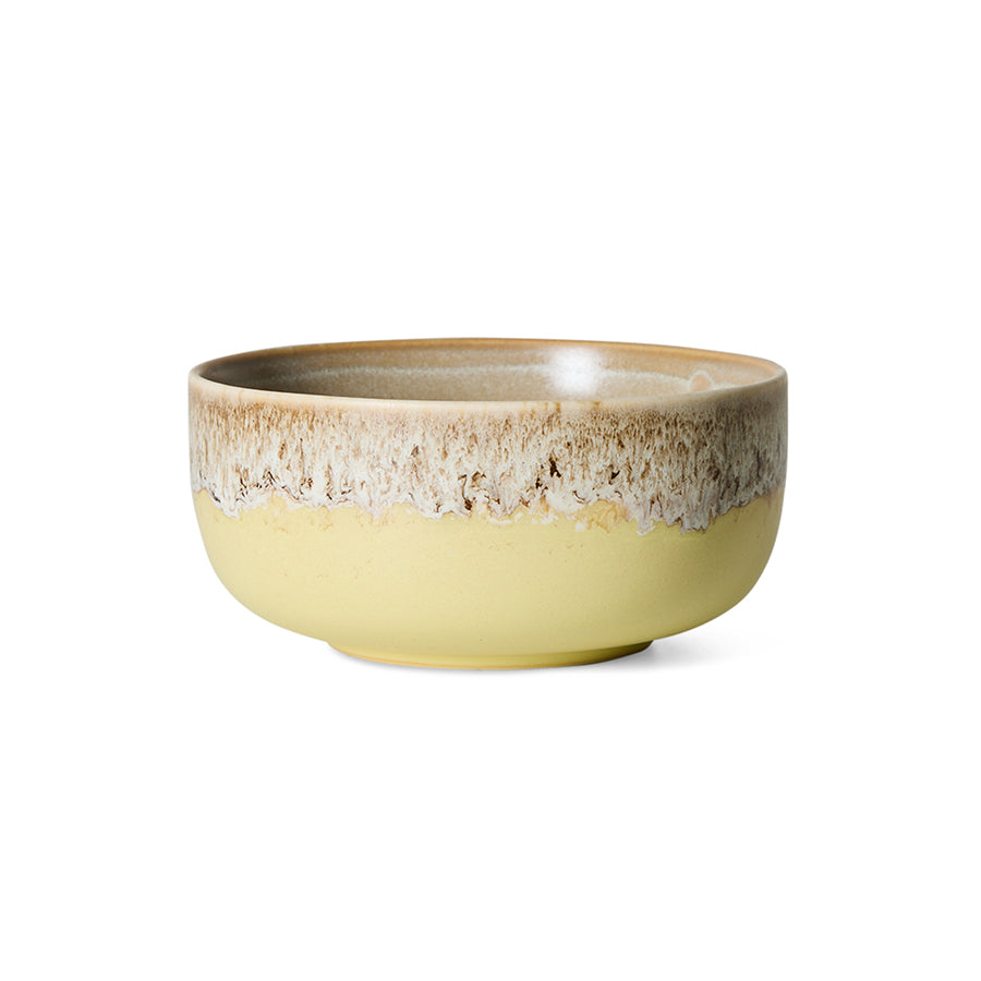 Pre-order 70s Ceramics: Dessert Bowl Custard