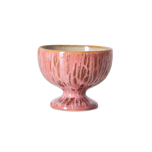 Pre-order 70s Ceramics: Small Coupe Rhubarb