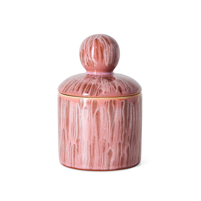 Pre-order 70s Ceramics: Storage Jar Rhubarb, Small