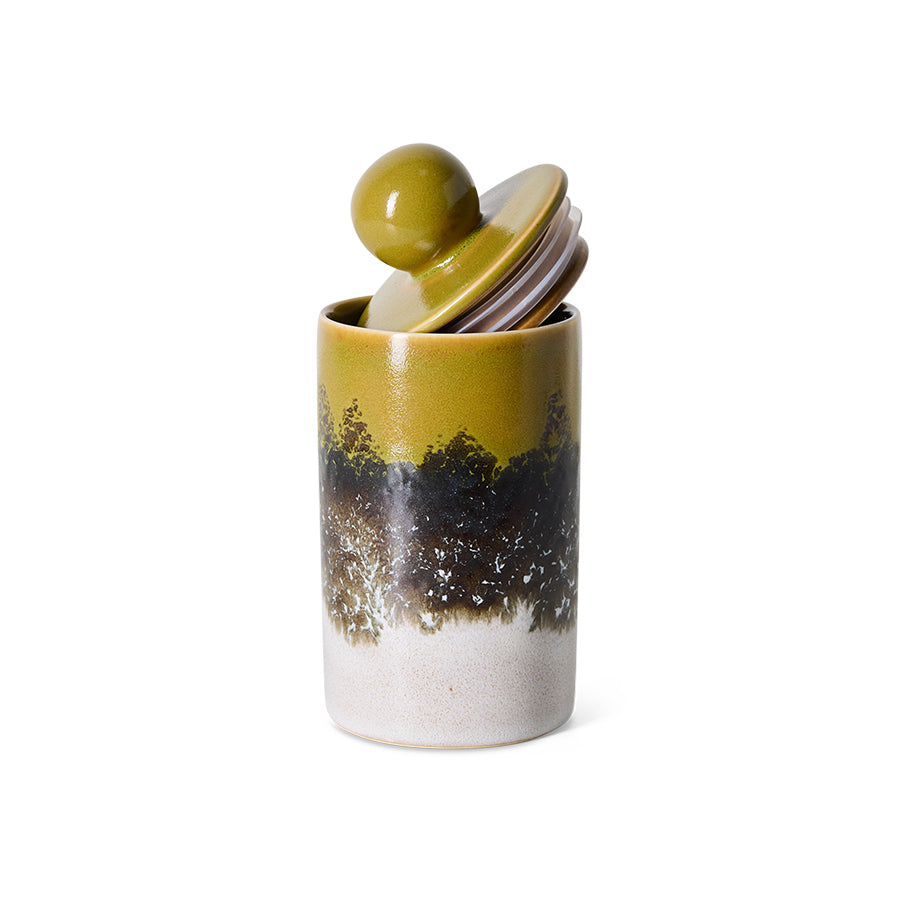 Pre-order 70s Ceramics: Storage Jar Truffle, Medium