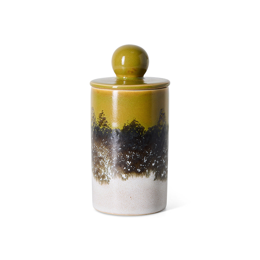 Pre-order 70s Ceramics: Storage Jar Truffle, Medium