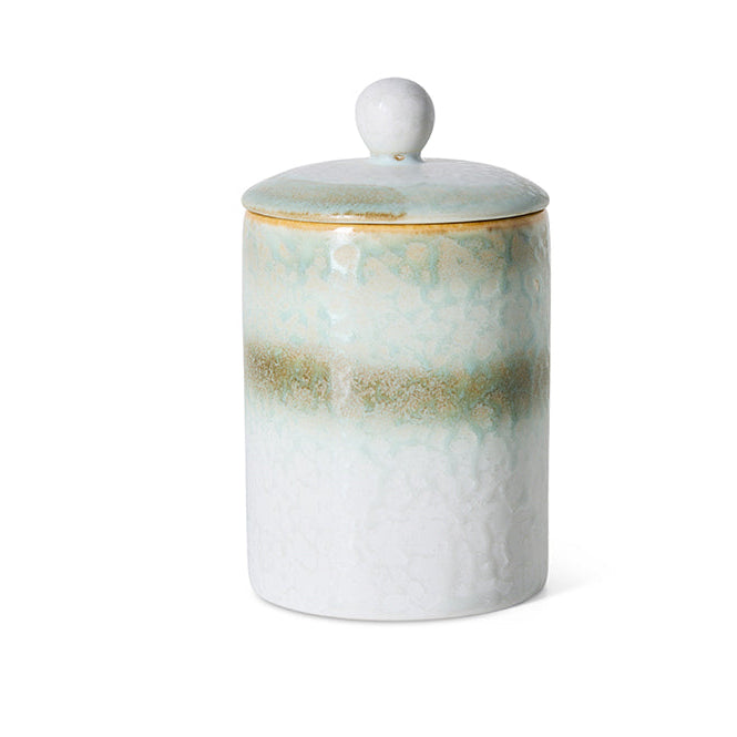 Pre-order 70s Ceramics: Storage Jar Lotus