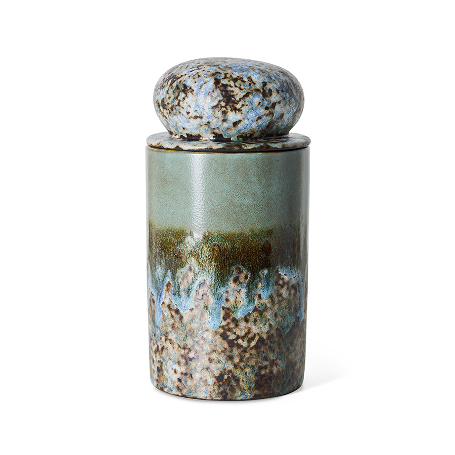 Pre-order 70s Ceramics: Storage Jar Agave