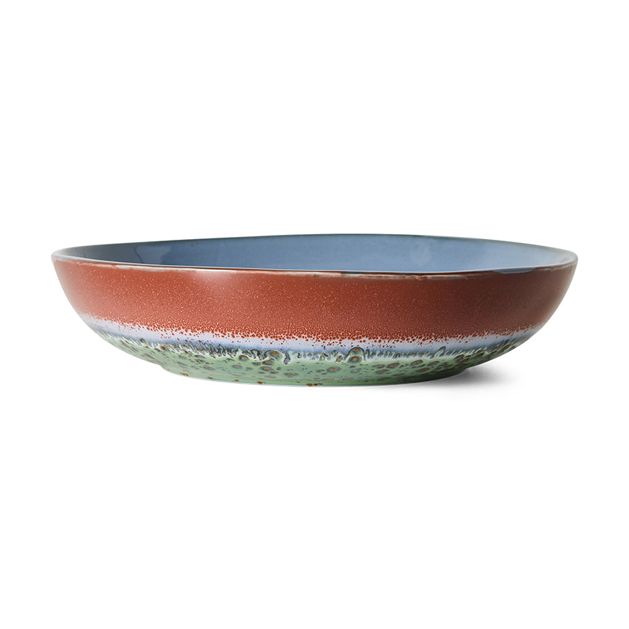 70s Ceramics: Serving Bowl Romance