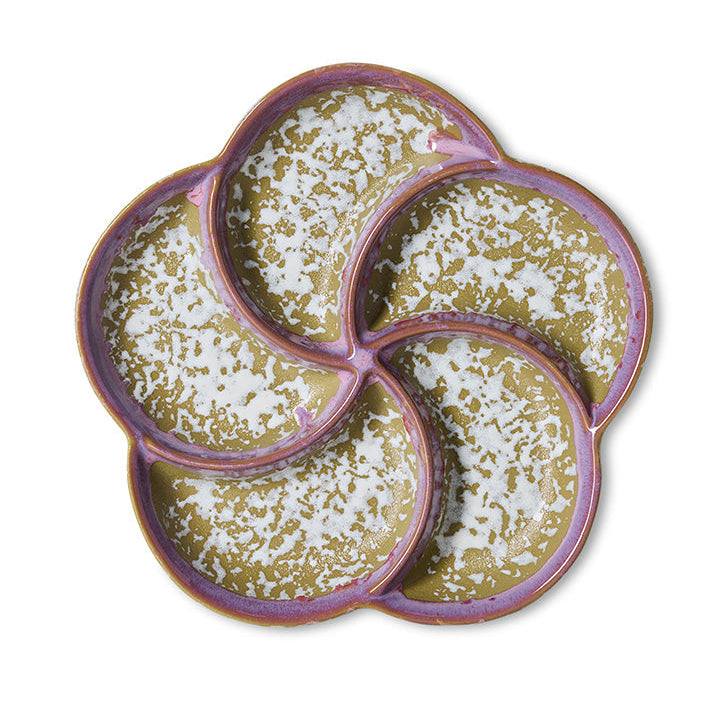 Pre-order 70s Ceramics: Snack Tray Deepsea